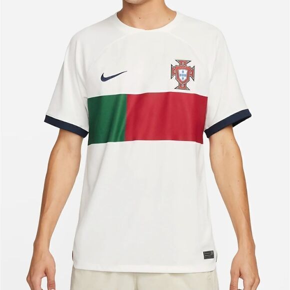 2338 NWT Portugal 2022/23 Stadium AwayMen's Nike Dri-FIT Soccer Jersey Size Smal - Picture 1 of 11